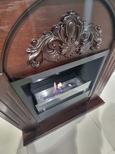 Каминокомплект Firezo Adatto Коричневый (выставочный образец)_3 Каминокомплект Firezo Adatto Коричневый (выставочный образец)_3